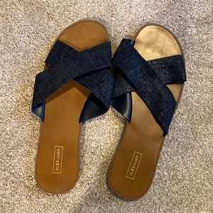 Denim Sandals